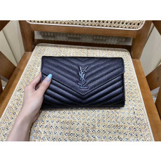 입생로랑 엔벨로프 체인 숄더백 377828 | 22.5 x 14 x 4cm
