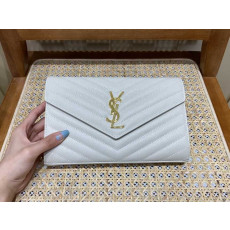 입생로랑 엔벨로프 체인 숄더백 377828 | 22.5 x 14 x 4cm