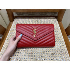 입생로랑 엔벨로프 체인 숄더백 377828 | 22.5 x 14 x 4cm