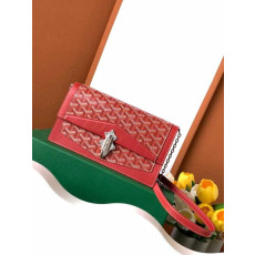 고야드 듀체스 마리 캐롤라인 백 레드 | 15 x 6.5 x 2.5cm