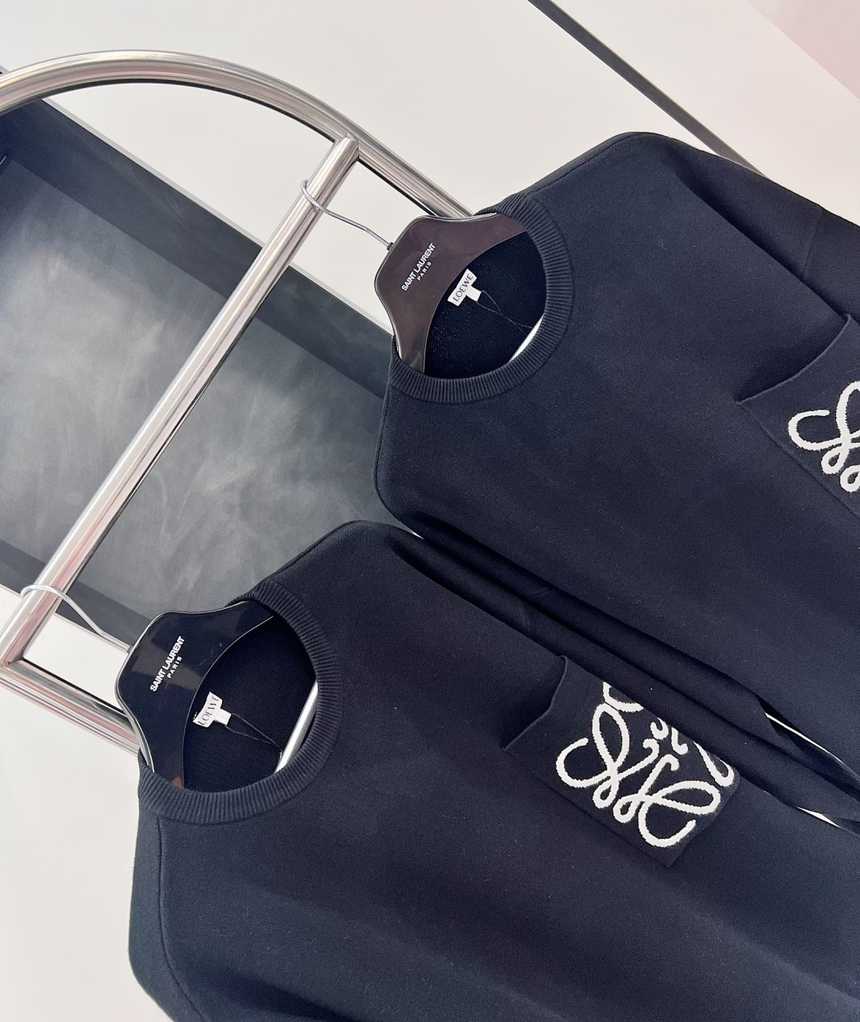로에베 포켓 니트 라운드 니트 스웨터 | 사이즈 S,M,L,XL