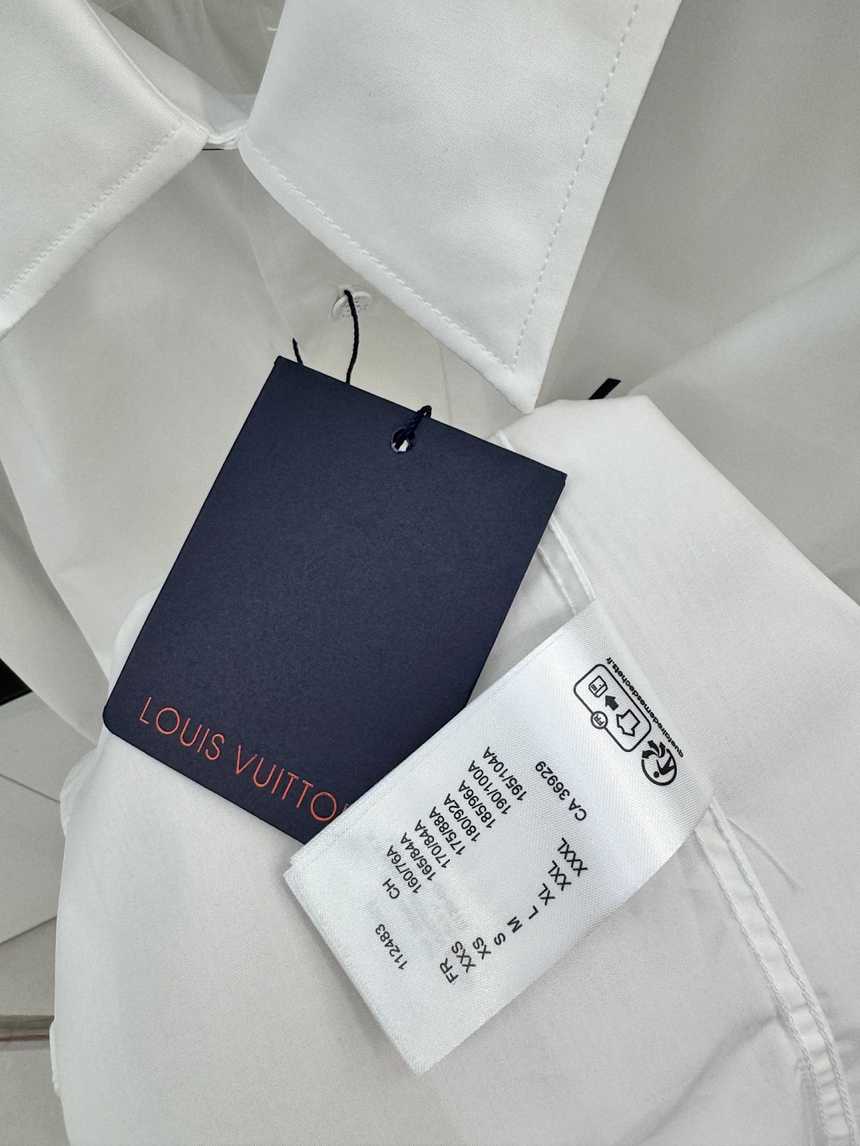 루이비통 로고 오버핏 롱 프린팅 셔츠 | 사이즈 S,M,L,XL