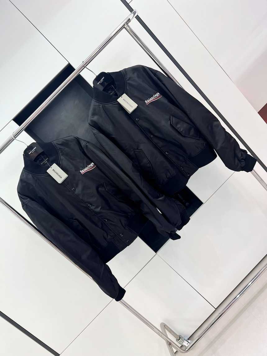 발렌시아가 웨이브로고 야구잠바 점퍼 자켓 | 사이즈 S,M,L,XL