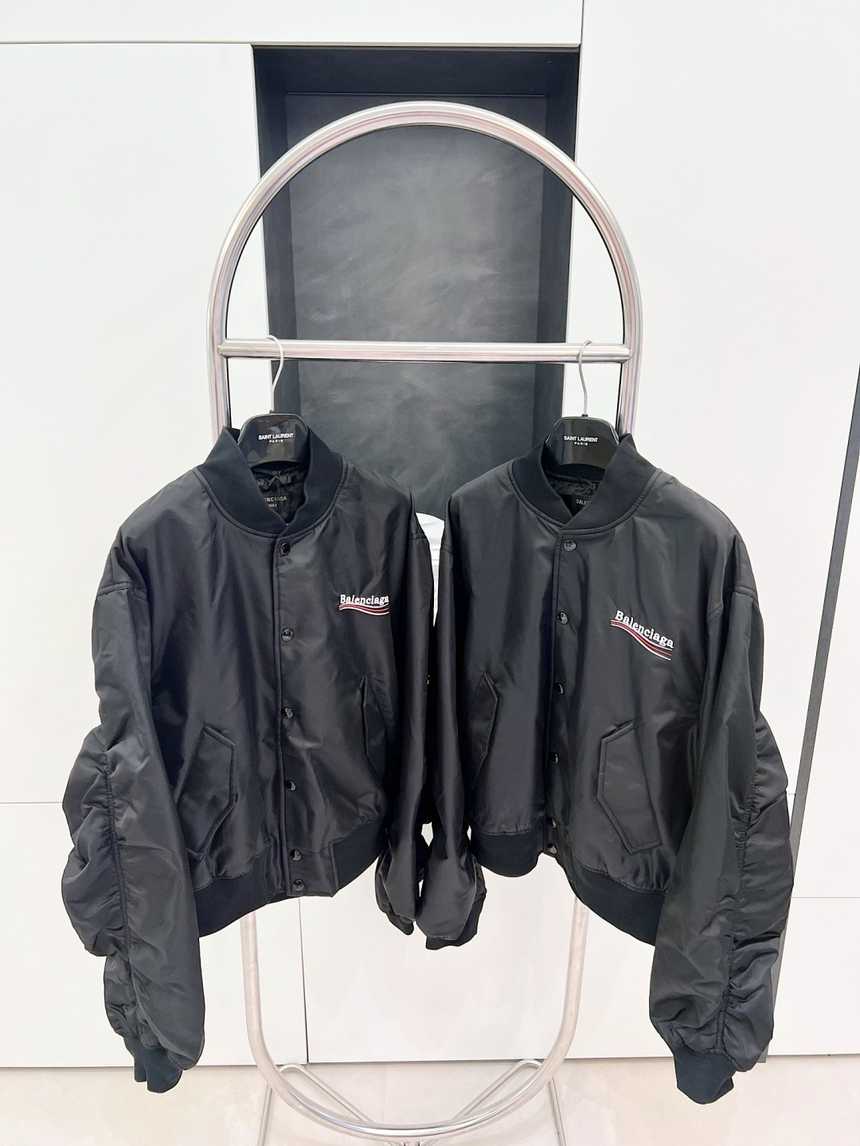 발렌시아가 웨이브로고 야구잠바 점퍼 자켓 | 사이즈 S,M,L,XL