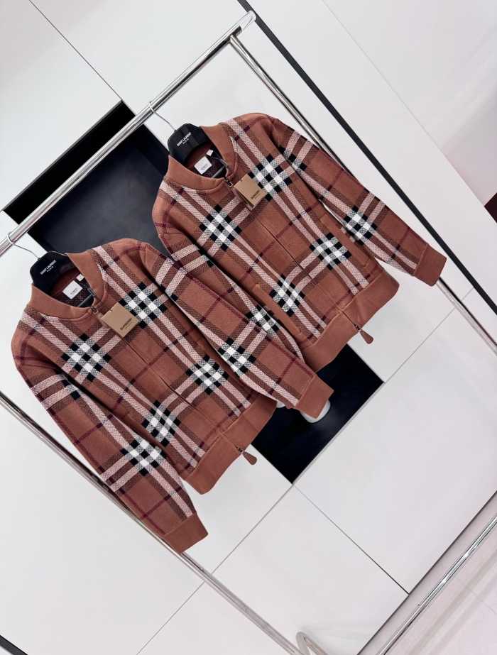 버버리 캐시미어 지퍼 자켓 | 사이즈 S,M,L,XL