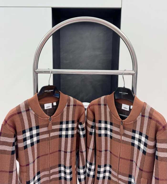 버버리 캐시미어 지퍼 자켓 | 사이즈 S,M,L,XL