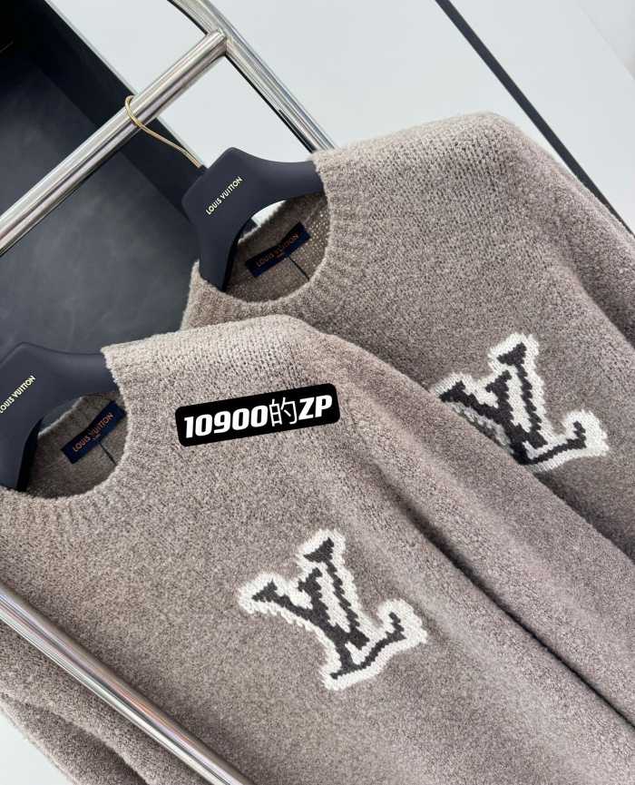 루이비통 LV 울 로고 오트밀 스웨터 긴팔니트티 | 사이즈 S,M,L