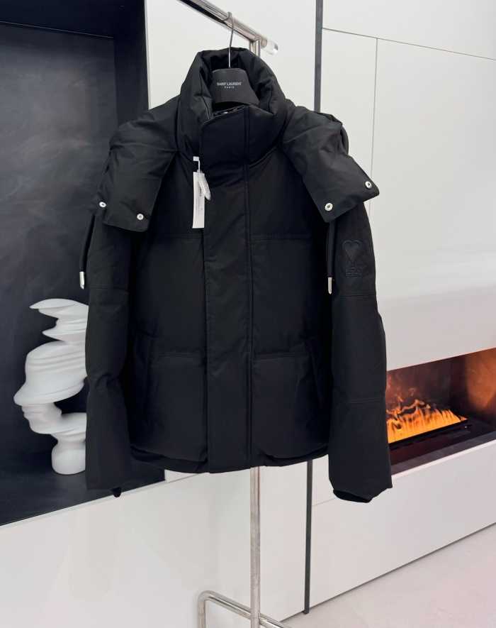 아미 로고 리미티트 자켓 점퍼 패딩 | 사이즈 XXS,XS-S,M-L