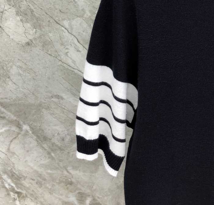 톰브라운 보트 4선 니트 반팔티 | 사이즈