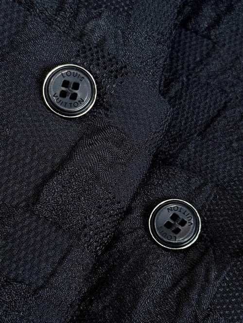 루이비통 자카드 탑 카라 반팔티 | 사이즈 S,M,L,XL