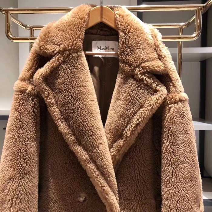 막스마라 테디베어코트 카멜