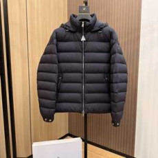  몽클레어 남성용 숏패딩 블랙