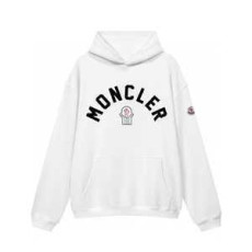  몽클레어 후드 티셔츠 화이트 90782