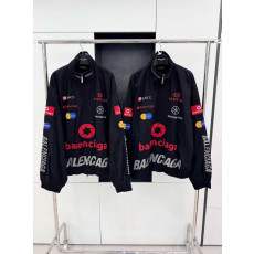 발렌시아가 로고 파리 오버핏 바람막이 집업 자켓 | 사이즈 S,M,L,XL