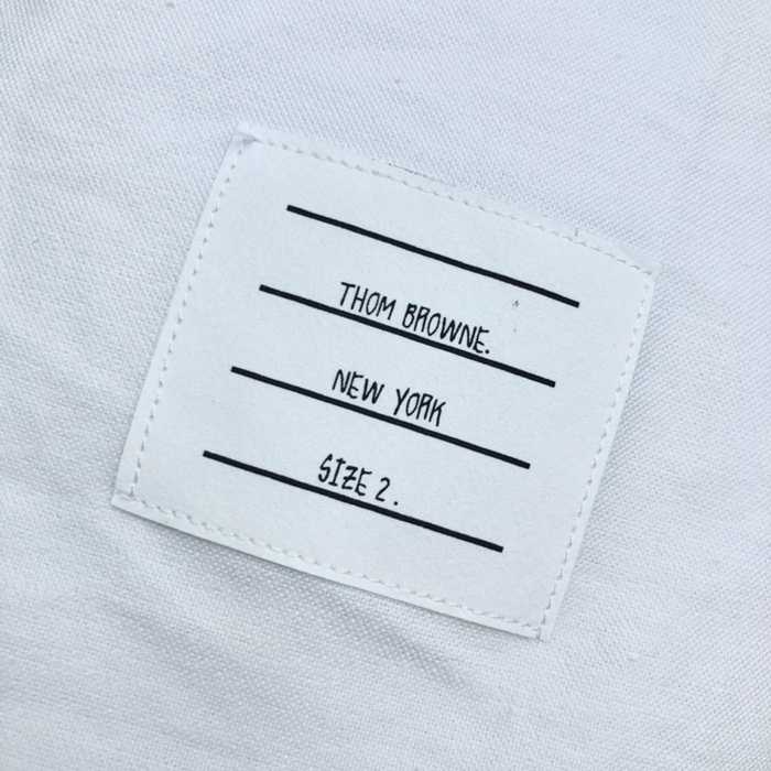 톰브라운 셔츠 반팔티 화이트