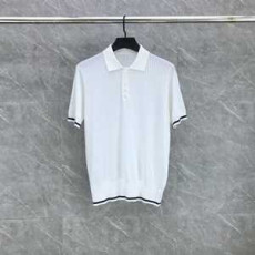 톰브라운 polo 반팔티 화이트