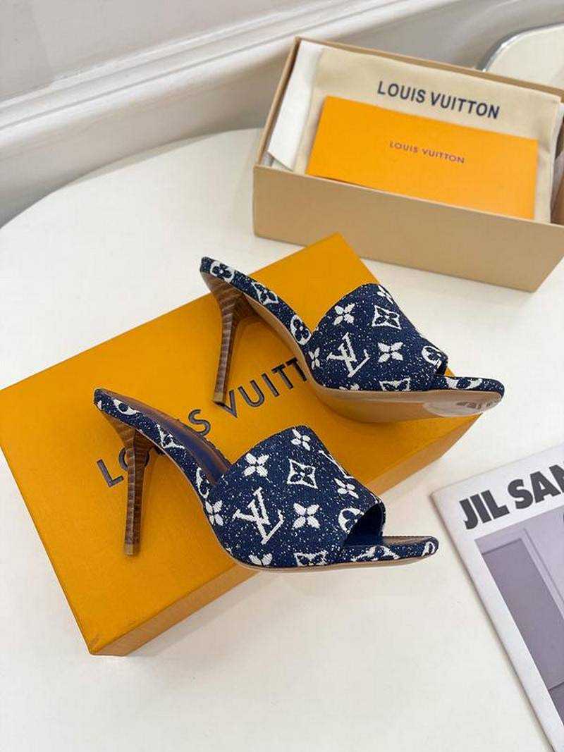 루이비통 22ss 모노그램 샌들 (굽 9.5cm) | 여성 35~40