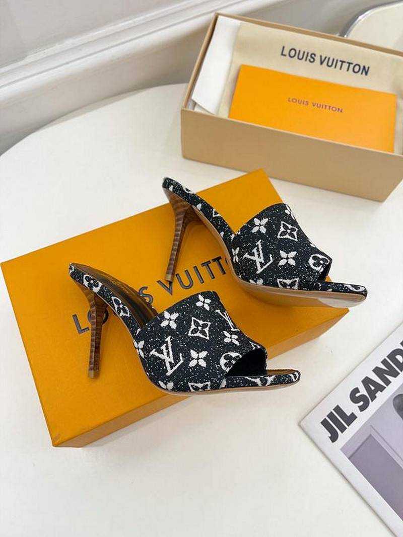 루이비통 22ss 모노그램 샌들 (굽 9.5cm) | 여성 35~40