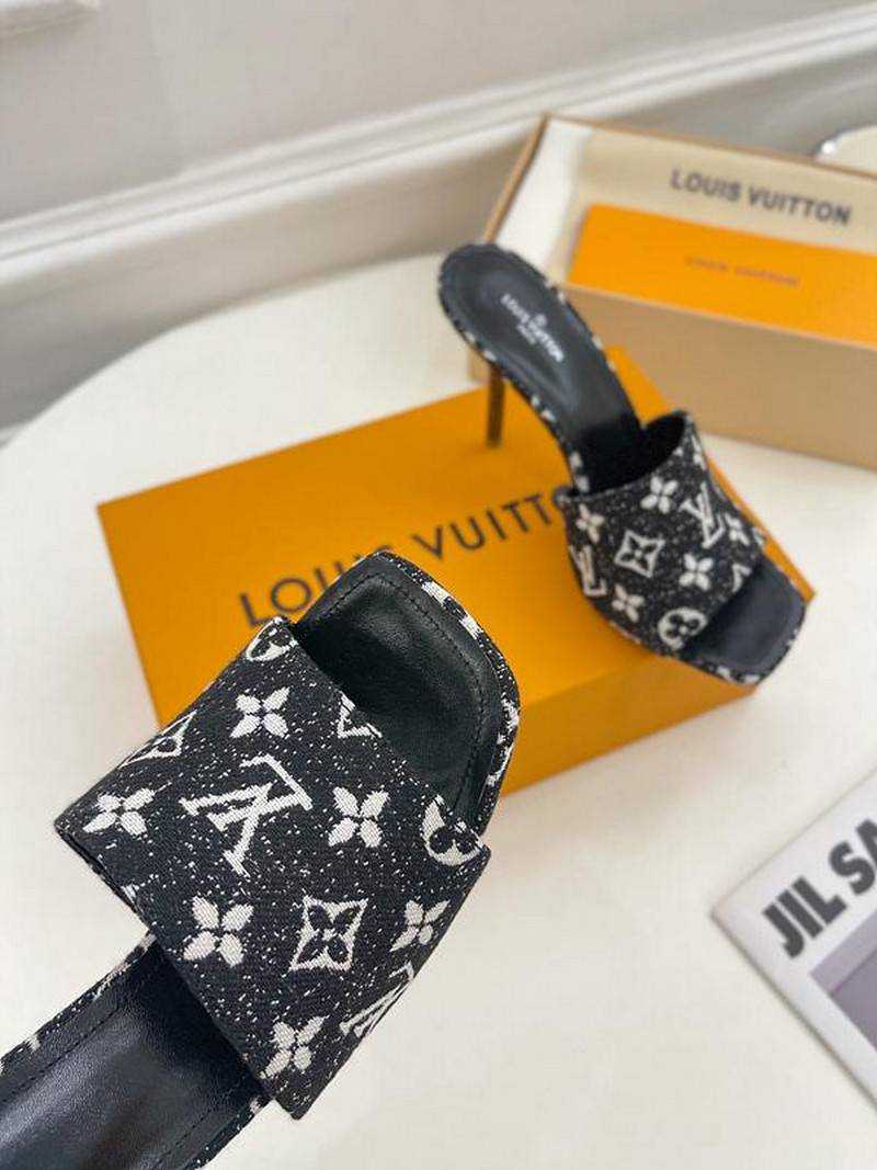 루이비통 22ss 모노그램 샌들 (굽 9.5cm) | 여성 35~40