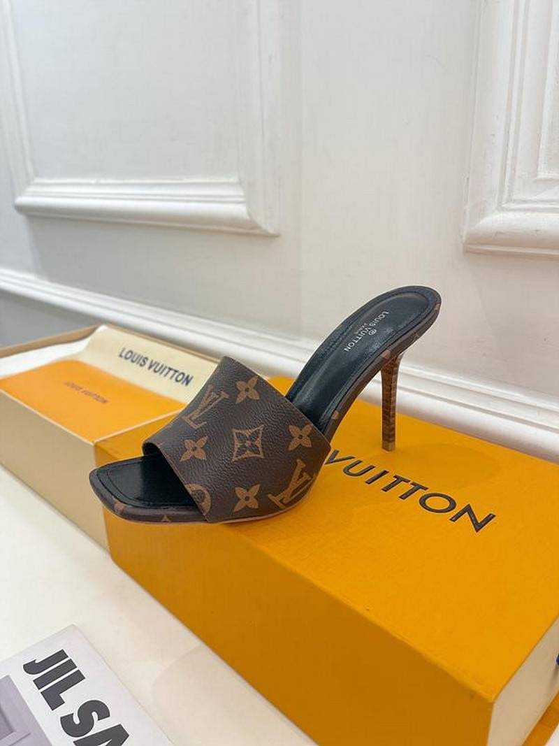 루이비통 22ss 모노그램 샌들 (굽 9.5cm) | 여성 35~40