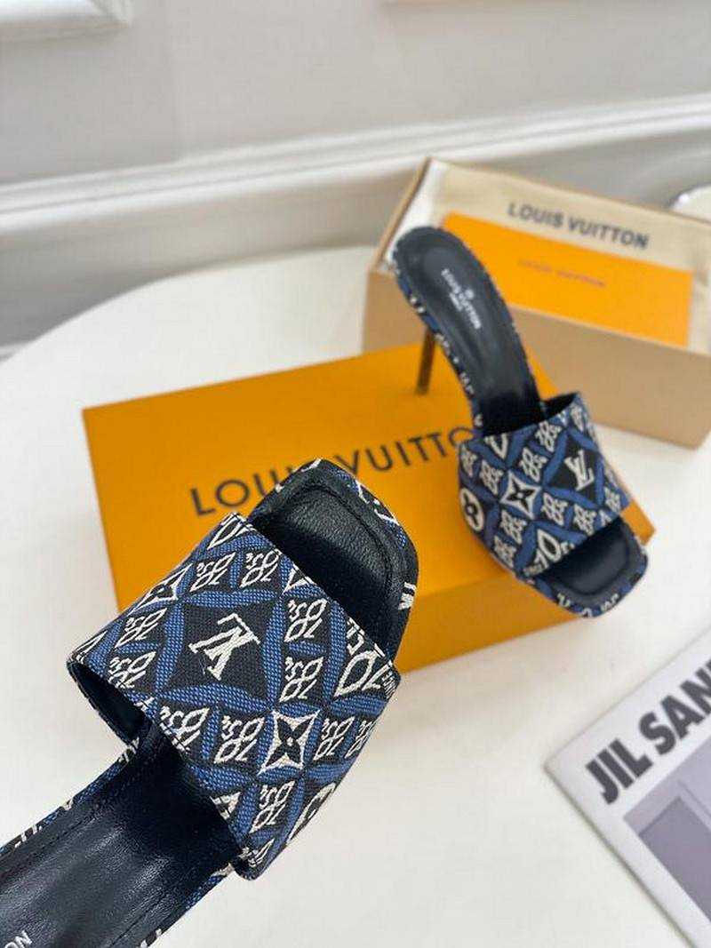 루이비통 22ss 모노그램 샌들 (굽 9.5cm) | 여성 35~40