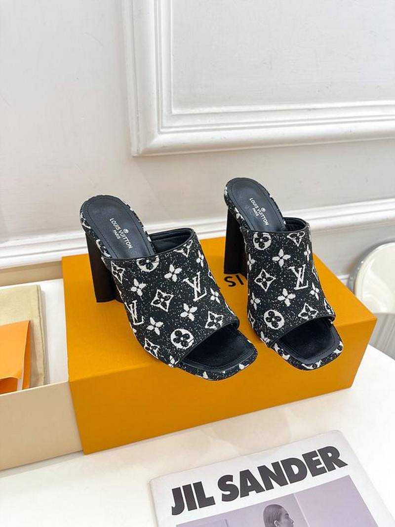 루이비통 22ss 모노그램 실루엣 샌들 (굽 10cm) | 여성 35~40