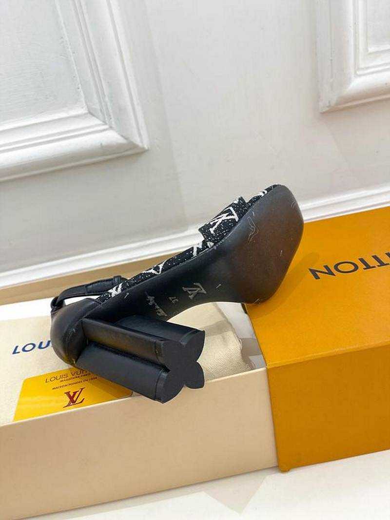루이비통 22ss 모노그램 실루엣 샌들 (굽 10cm) | 여성 35~40
