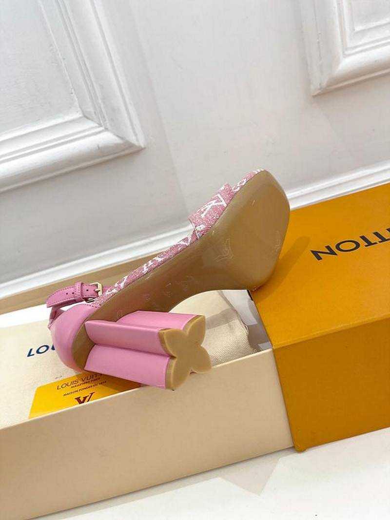 루이비통 22ss 모노그램 실루엣 샌들 (굽 10cm) | 여성 35~40