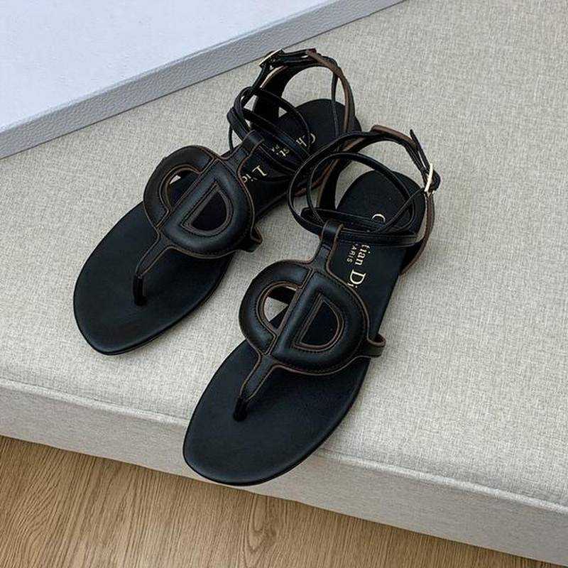 디올 CD 로고 샌들 ( 1cm / 4.5cm ) | 여성 35~40