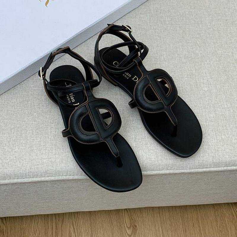 디올 CD 로고 샌들 ( 1cm / 4.5cm ) | 여성 35~40
