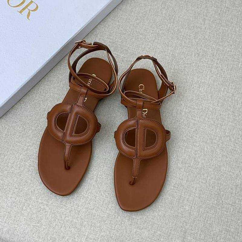 디올 CD 로고 샌들 ( 1cm / 4.5cm ) | 여성 35~40