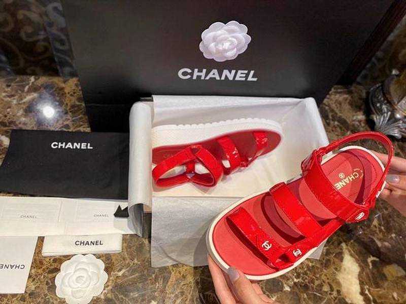 샤* CC로고 페이던트 샌들 | 여성 35~40