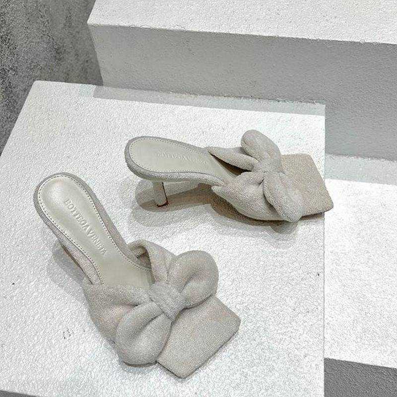 보테가 스트레치 타월 뮬 | 여성 35~40