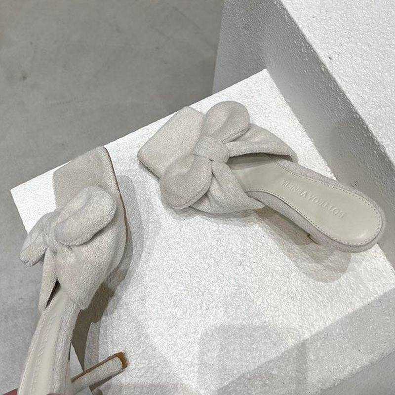 보테가 스트레치 타월 뮬 | 여성 35~40