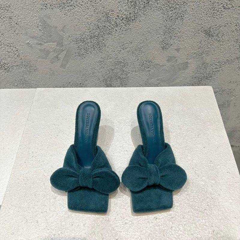 보테가 스트레치 타월 뮬 | 여성 35~40