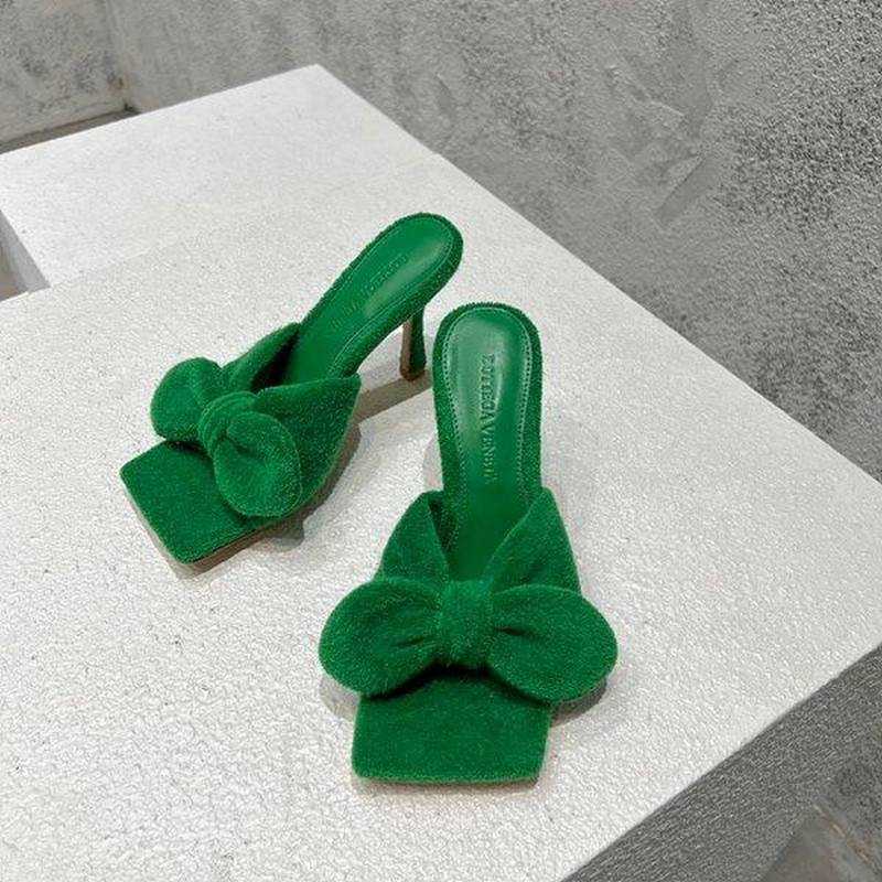 보테가 스트레치 타월 뮬 | 여성 35~40