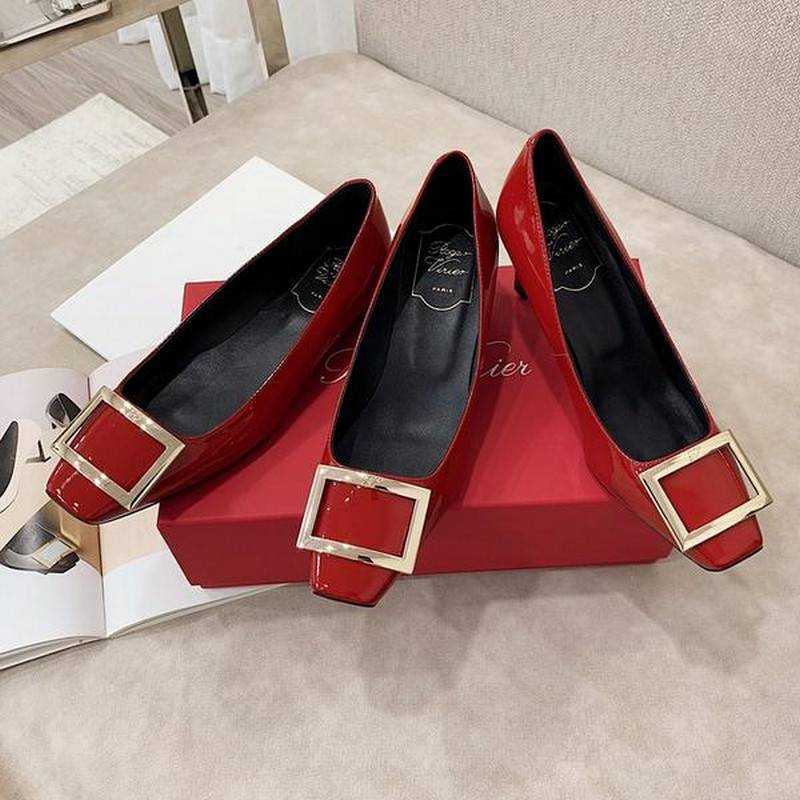 로저비비에 페이던트 메탈 버클 플랫, 펌프스,하이힐 (굽 플랫 /4.5cm / 7cm) | 사이즈 35 - 40