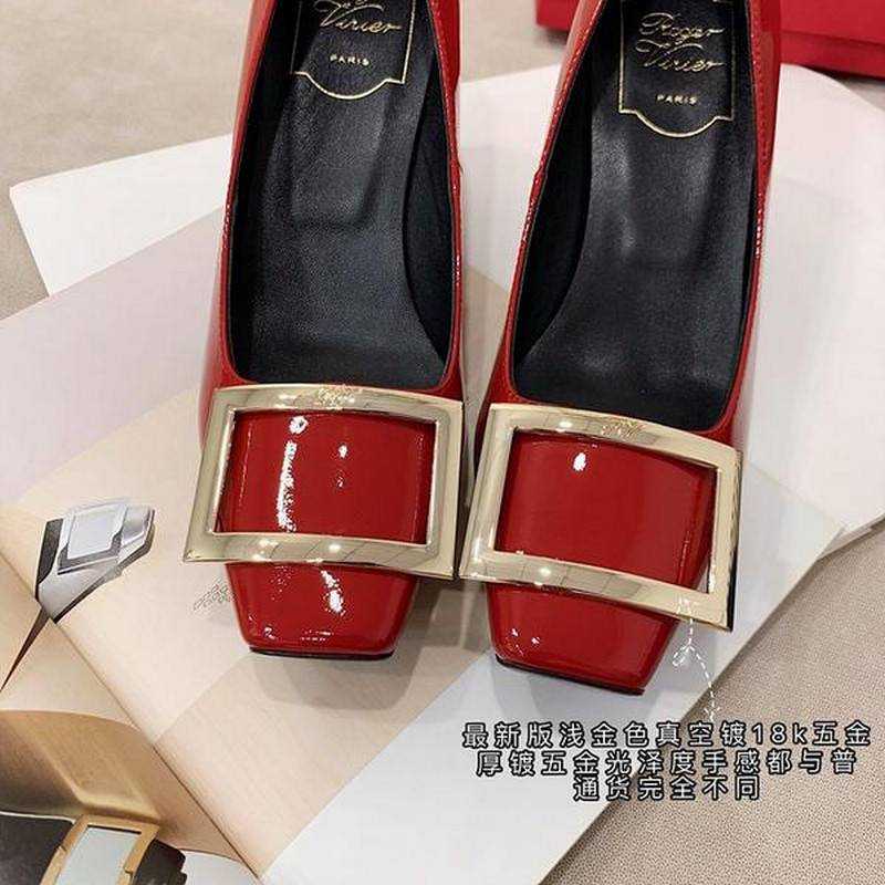 로저비비에 페이던트 메탈 버클 플랫, 펌프스,하이힐 (굽 플랫 /4.5cm / 7cm) | 사이즈 35 - 40