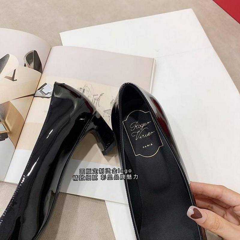 로저비비에 페이던트 메탈 버클 플랫, 펌프스,하이힐 (굽 플랫 /4.5cm / 7cm) | 사이즈 35 - 40