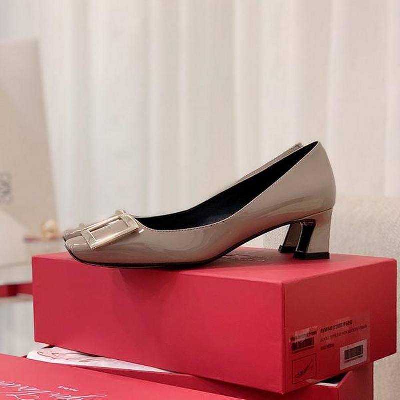 로저비비에 페이던트 메탈 버클 플랫, 펌프스,하이힐 (굽 플랫 /4.5cm / 7cm) | 사이즈 35 - 40