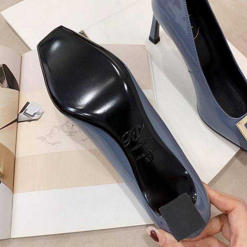 로저비비에 페이던트 메탈 버클 플랫, 펌프스,하이힐 (굽 플랫 /4.5cm / 7cm) | 사이즈 35 - 40