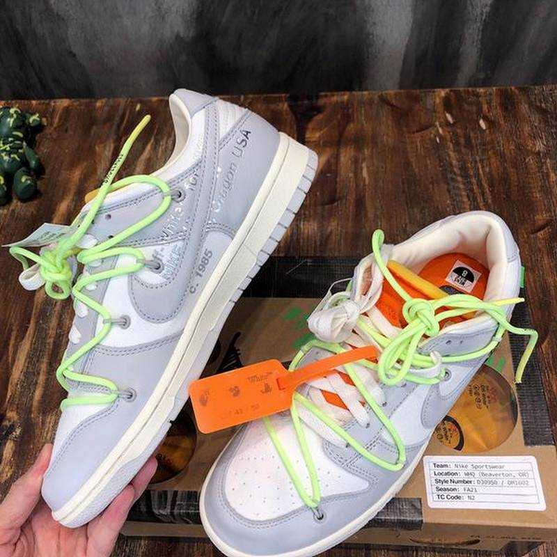 오프화이트(off white) 덩크 로우 the 50 | 남여공용 225~300