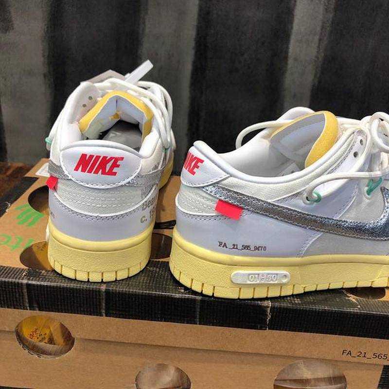 오프화이트(off white) 덩크 로우 the 50 | 남여공용 225~300