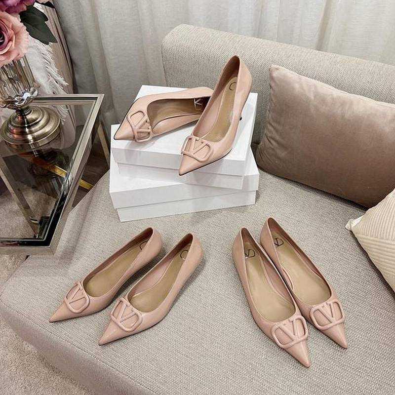발렌티노 v logo 플랫/펌프스 힐 (굽 1cm, 4cm, 7cm) | 여성 35~40 , 남성 40~45