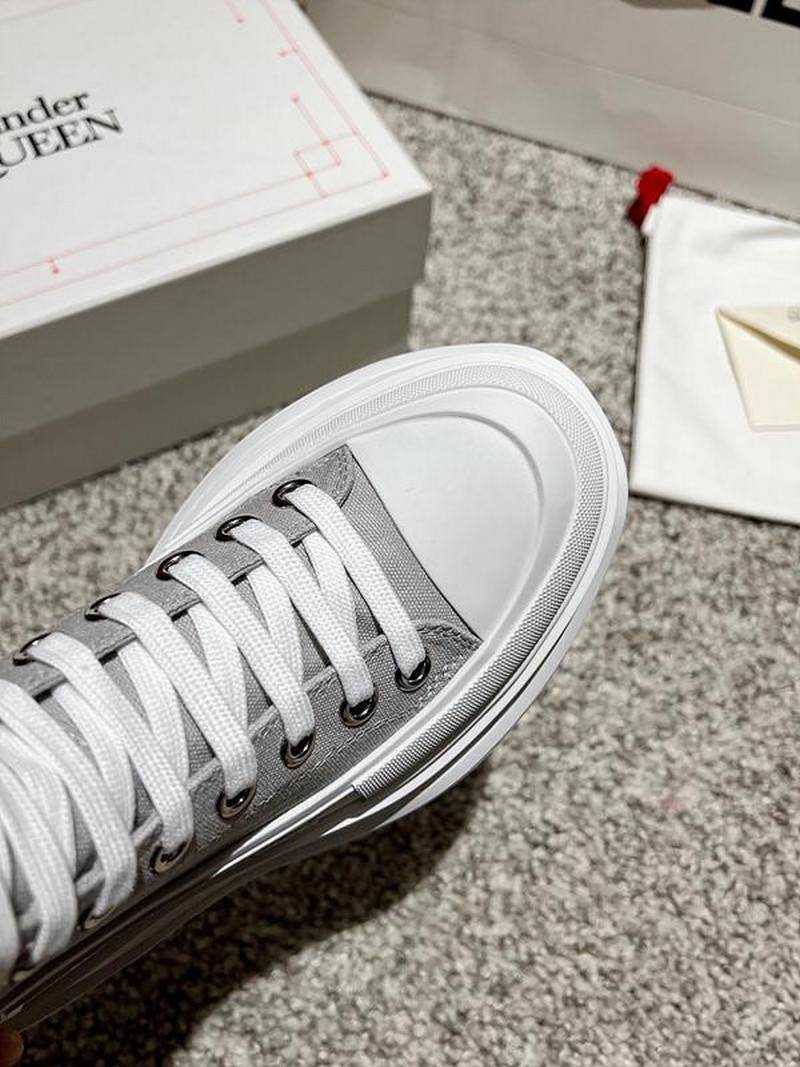 알렉산더맥퀸 트레드 슬릭 스니커즈 하이 | 여성 35~40 , 남성 40-~45