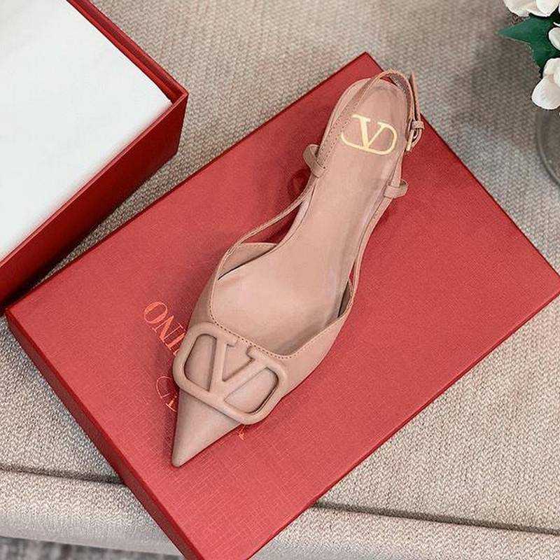 발렌티노 v logo 슬랭백 | 여성 35~40