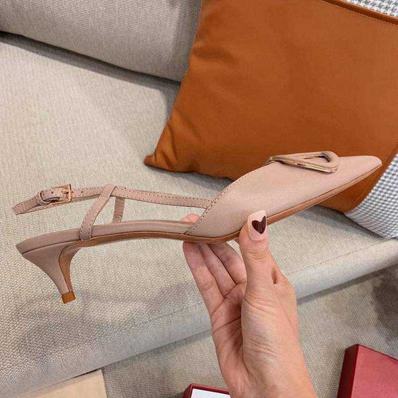 발렌티노 v logo 슬랭백 | 여성 35~40