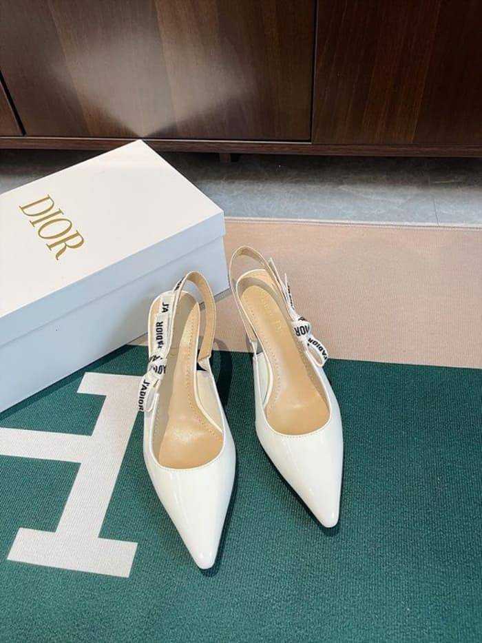 디올 j`a dior 슬링백 펌프스 미들 힐 | 여성 35~40