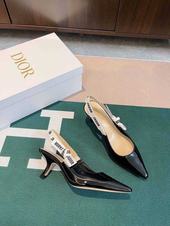 디올 j`a dior 슬링백 펌프스 미들 힐 | 여성 35~40