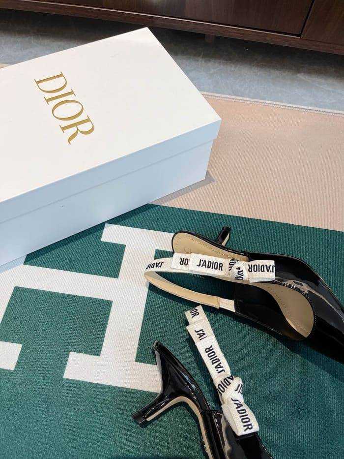 디올 j`a dior 슬링백 펌프스 미들 힐 | 여성 35~40